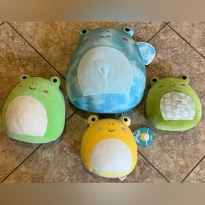 Frog Squishmallow Bundle